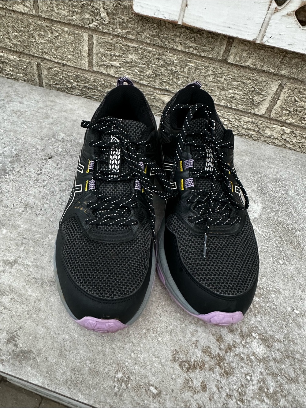 ASICS Women's Gel-Venture 8 Trail Shoes, 8.5 US Black/lavender - Picture 8 of 8